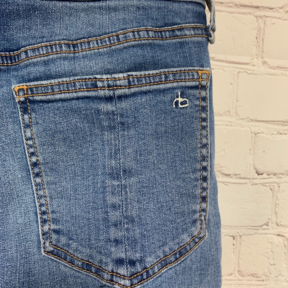 Rag & Bone Cate Ankle Skinny Frayed Jeans Size 26 - Picture 7 of 8